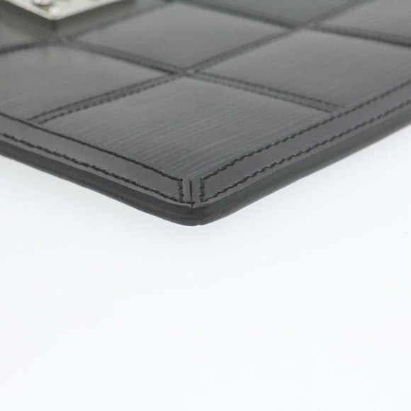 LOUIS VUITTON Epi Stretch Mojito Shoulder Bag Pouch Black M54612 LV Auth 21016 - Picture 2 of 12